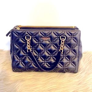 Kate Spade Black Leather Handbag & Cross Body